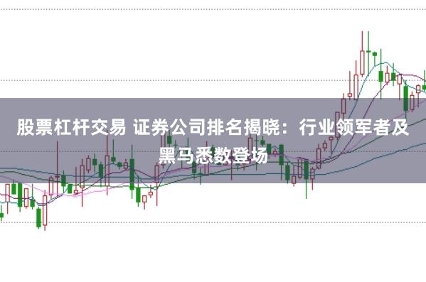 股票杠杆交易 证券公司排名揭晓：行业领军者及黑马悉数登场