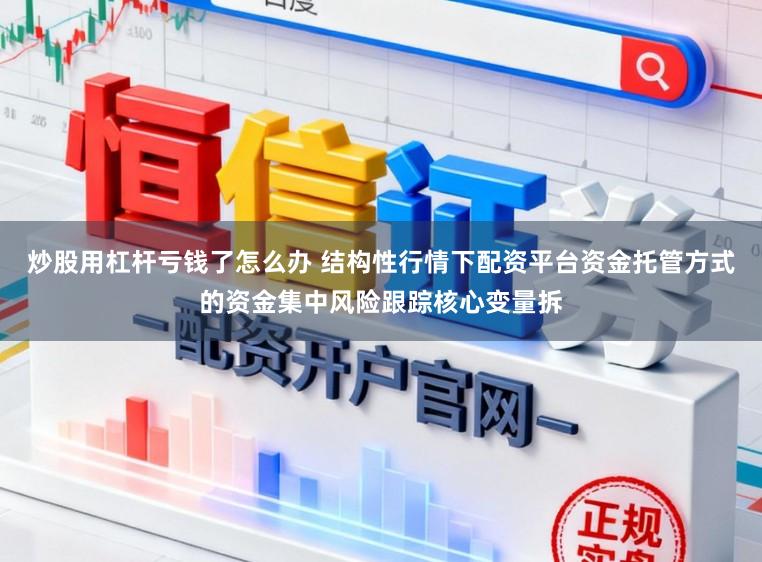炒股用杠杆亏钱了怎么办 结构性行情下配资平台资金托管方式的资金集中风险跟踪核心变量拆