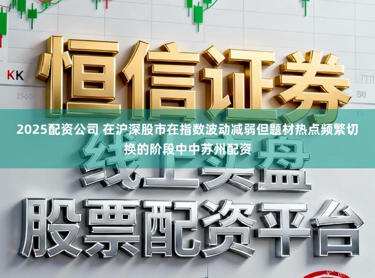 2025配资公司 在沪深股市在指数波动减弱但题材热点频繁切换的阶段中中苏州配资