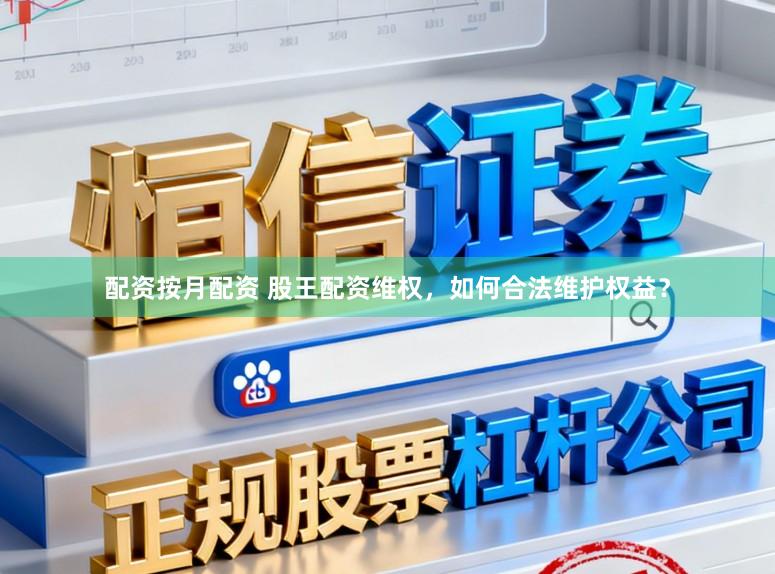配资按月配资 股王配资维权，如何合法维护权益？