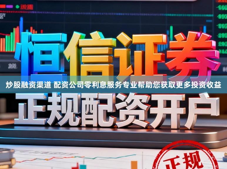 炒股融资渠道 配资公司零利息服务专业帮助您获取更多投资收益