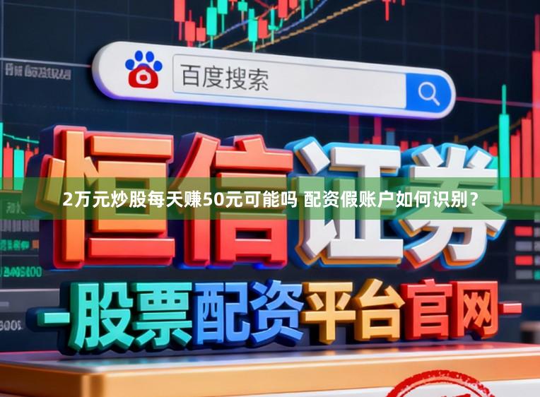 2万元炒股每天赚50元可能吗 配资假账户如何识别？